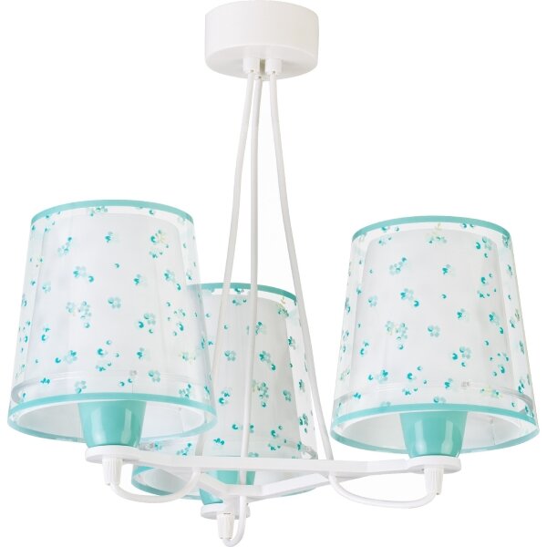 Dalber 81177H - Lustră copii DREAM FLOWERS 3xE27/60W/230V