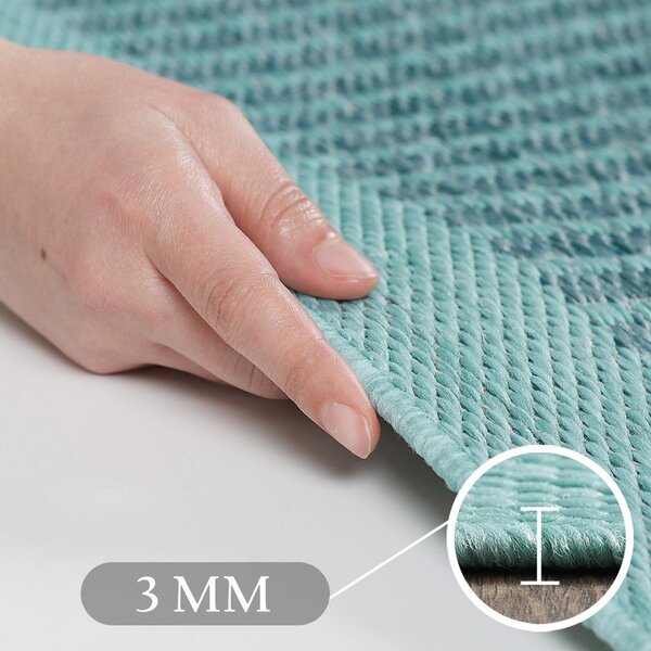 Covor pentru exterior și interior albastru 80x150 cm Giza 1410 – Ayyildiz Carpets