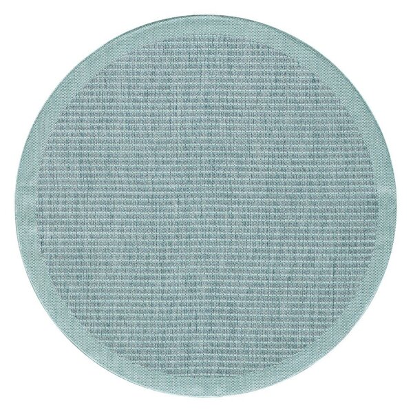 Covor pentru exterior și interior albastru rotund ø 120 cm Giza 1410 – Ayyildiz Carpets