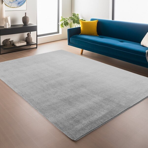 Covor gri deschis lavabil 60x100 cm Joy 1400 – Ayyildiz Carpets