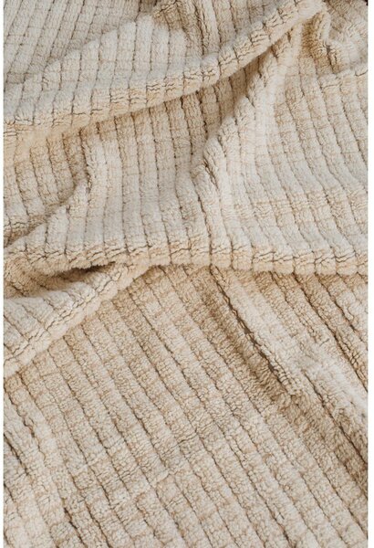 Covor bej lavabil, țesut manual din lână 80x140 cm Unexpected Wool – Lorena Canals
