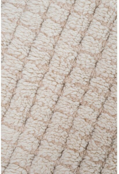 Covor bej lavabil, țesut manual din lână 80x140 cm Unexpected Wool – Lorena Canals