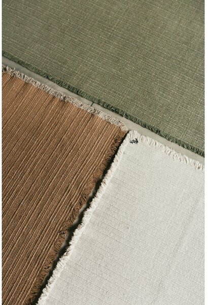 Covor crem țesut manual din bumbac 140x200 cm Handloom – Lorena Canals
