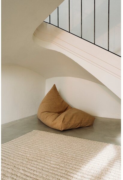 Covor bej lavabil, țesut manual din lână 80x140 cm Unexpected Wool – Lorena Canals
