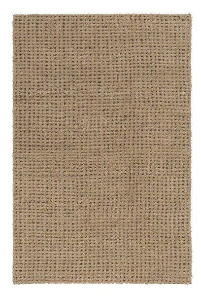 Covor în culoare naturală lavabil, țesut manual din lână 80x140 cm Unexpected Wool – Lorena Canals