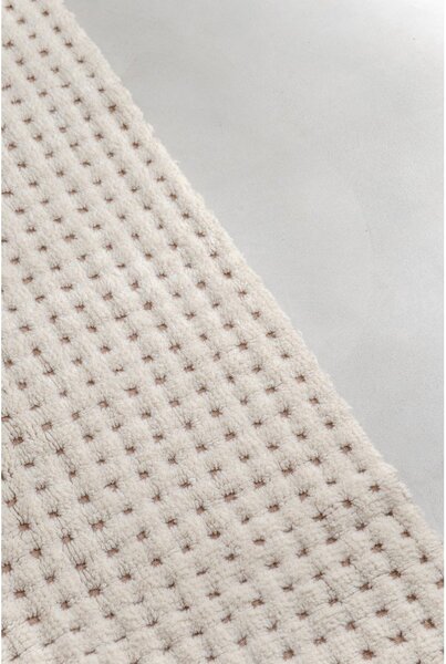 Covor fildeș lavabil, țesut manual din lână 140x200 cm Unexpected Wool – Lorena Canals