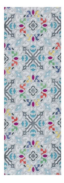 Covor tip traversă albastru lavabil 52x100 cm Ricci Valentina – Universal