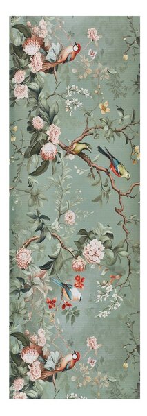 Covor tip traversă verde deschis lavabil 52x200 cm Ricci Monet – Universal