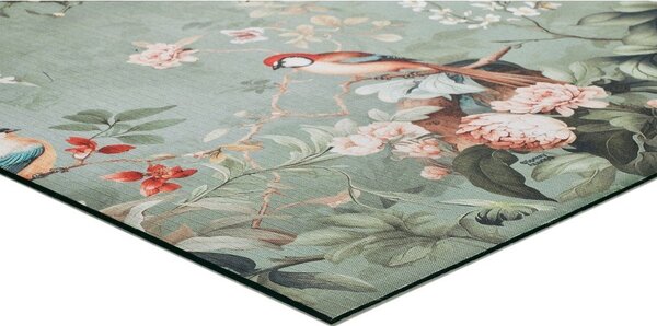 Covor tip traversă verde deschis lavabil 52x200 cm Ricci Monet – Universal