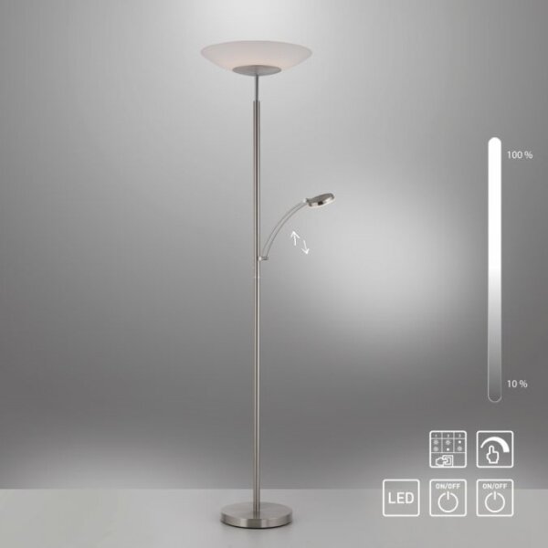 Paul Neuhaus ALFRED 655-55-LED lampă de podea cu dimmer LED/28W+LED/4W/230V