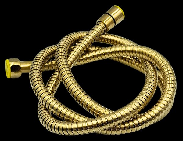 Invena Invena, furtun de duș 150 cm, auriu mat, INV-SC-D1-200-V