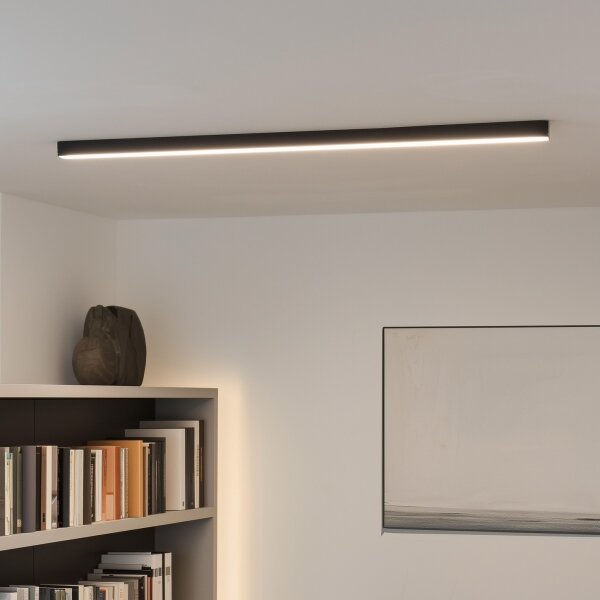 Plafonieră LED ALLDAY BASIC, 20/30/40 W, 230 V, 2700/4000/6000 K, 120 cm, negru