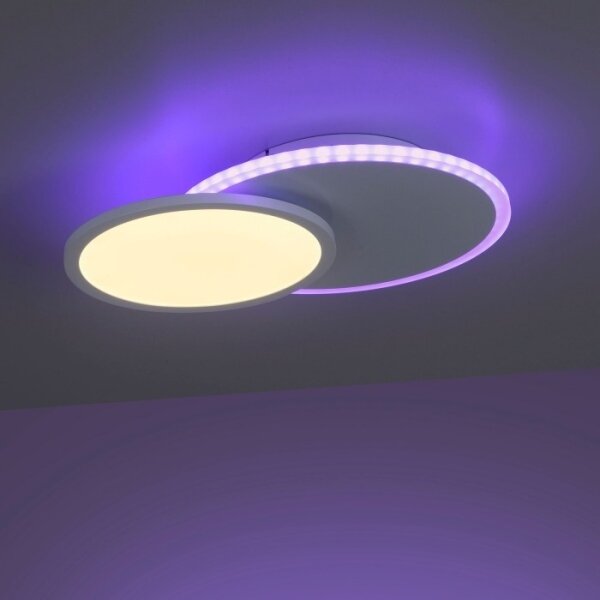 Plafonieră LED RGB dimabilă ARENDA LED/21W/230V Leuchten Direkt 11662-16 + telecomandă
