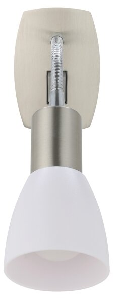 Eglo 902367 - Lampă de perete cu priză DAKAR 3 1xE14/5W/230V crom mat