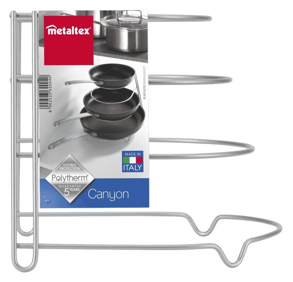 Suport suplimentar de tigaie pentru dulapul de bucătărie Metaltex Canyon