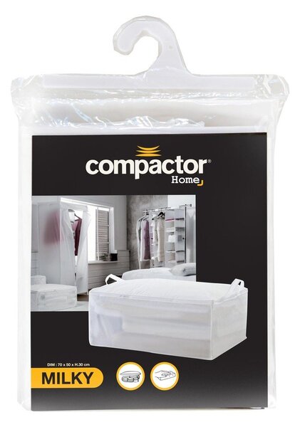 Cutie de depozitare pentru haine din material textil Milky – Compactor