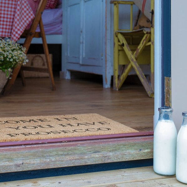 Covoraș de intrare din fibre de nucă de cocos 40x60 cm Prosecco – Artsy Doormats