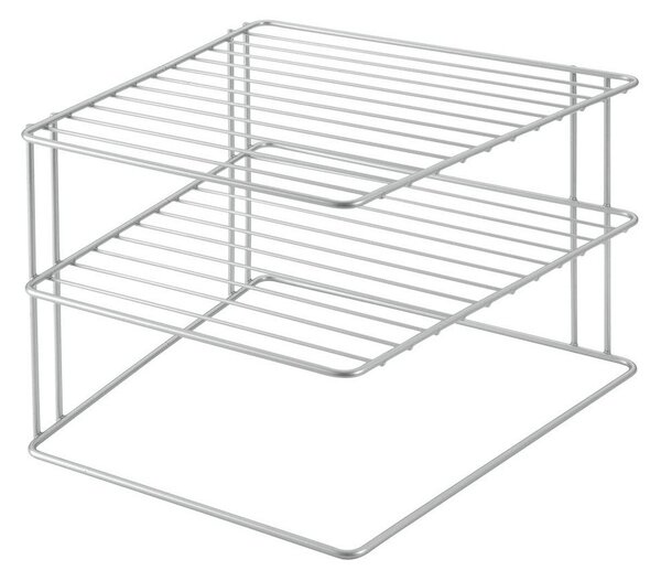 Raft suplimentar argintiu din oțel 25x25 cm Palio – Metaltex