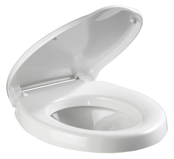 Capac WC pentru seniori Wenko Secura, 43,5 x 37 cm