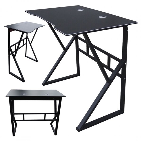 Masa de joc pentru computer GAMER STL20CZ 100x60 cm negru
