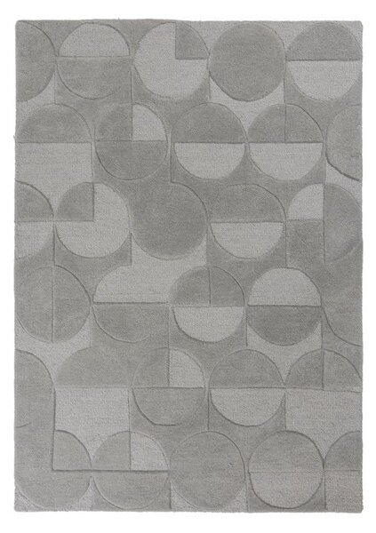 Covor din lână Flair Rugs Gigi, 120x170 cm, gri