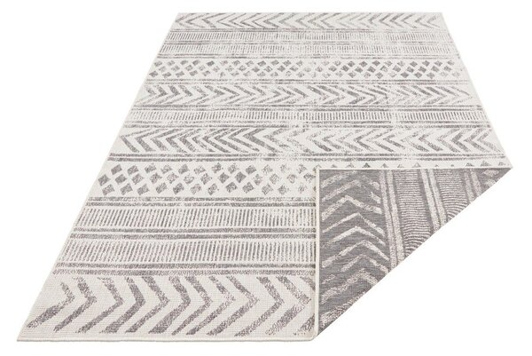 Covor adecvat pentru exterior NORTHRUGS Biri, 80 x 150 cm, gri-crem