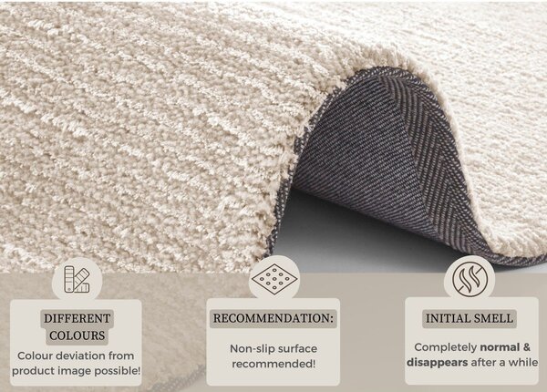 Covor Mint Rugs Supersoft, 120 x 170 cm, bej