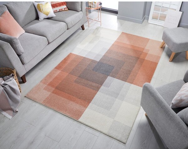 Covor Flair Rugs Plaza, 120 x 170 cm, gri - roz