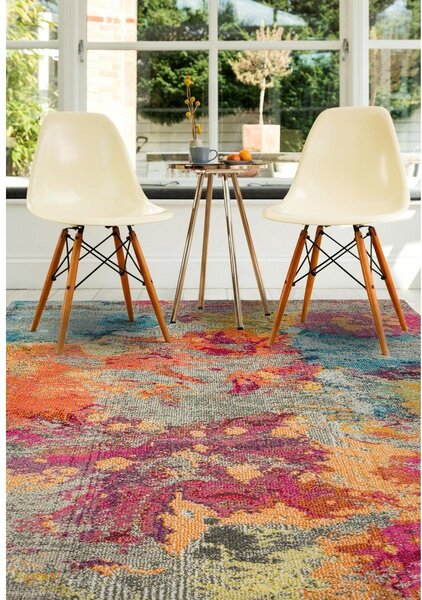 Covor roșu 170x120 cm Colores Cloud - Asiatic Carpets
