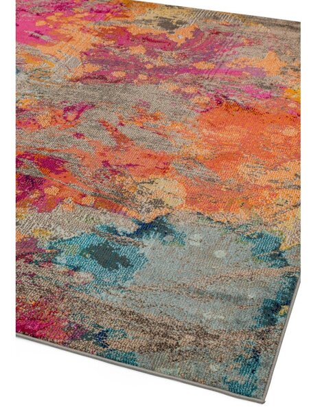 Covor roșu 170x120 cm Colores Cloud - Asiatic Carpets
