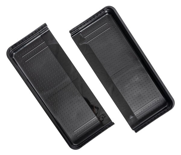 Suport pentru tacâmuri extensibil pentru sertar negru-gri41,5 x 35 cm - Addis