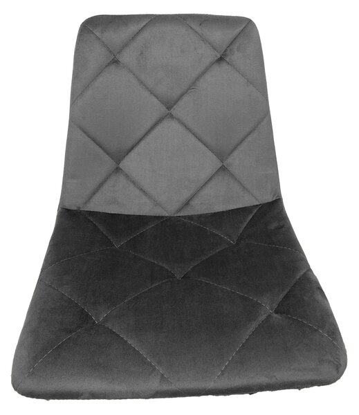 Scaun K438, gri, 45x50x86 cm