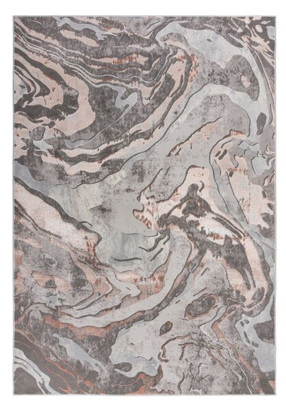 Covor gri/bej 80x150 cm Marbled – Flair Rugs