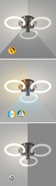 Rabalux 71007 - Plafonieră LED dimabilă SOTIRIS LED/21W/230V + telecomandă