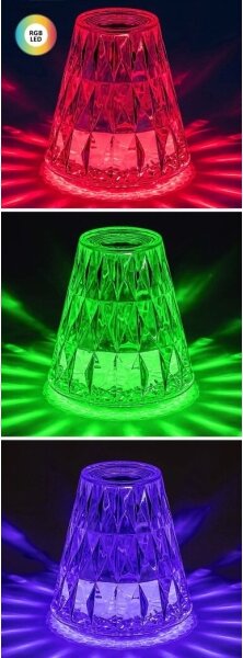 Lampă LED RGB reîncărcabilă dimabilă de masă Rabalux 76004 SIGGY LED/2W/5V 3000K