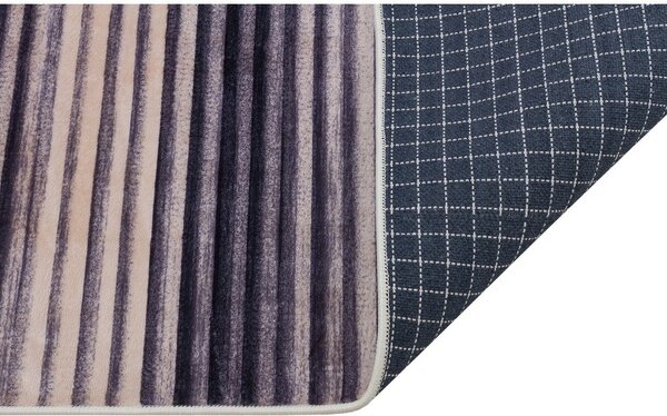 Covor lavabil gri-bej 180x120 cm - Vitaus