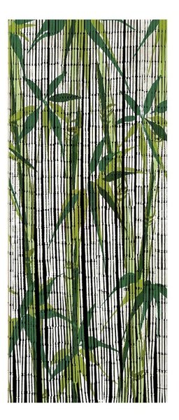 Perdea de ușă din bambus verde 200x90 cm Bamboo - Maximex