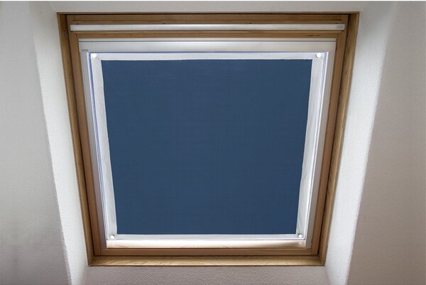 Protecție de soare pentru ferestre albastră termoizolantă 59x114 cm – Maximex