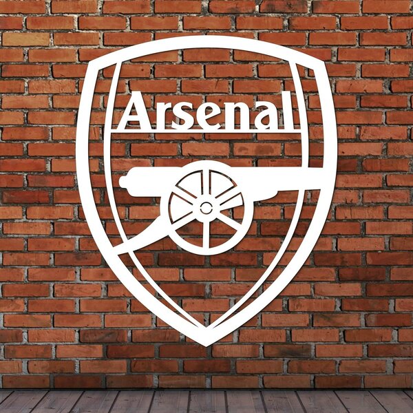 DUBLEZ | Logo din lemn al clubului de fotbal - Arsenal