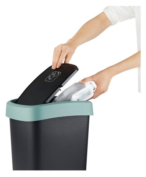 Coș de gunoi din plastic reciclat 25 l Twist - Rotho