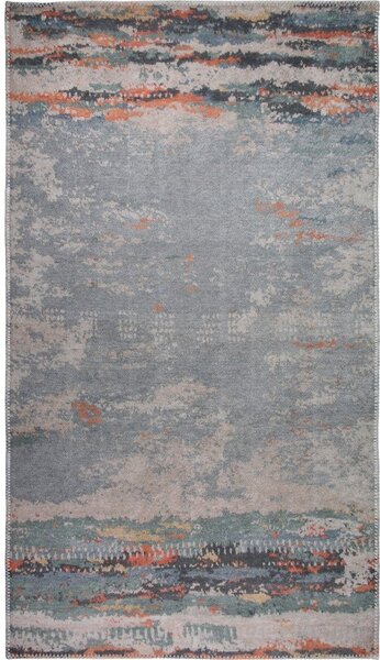 Covor gri lavabil 150x80 cm - Vitaus