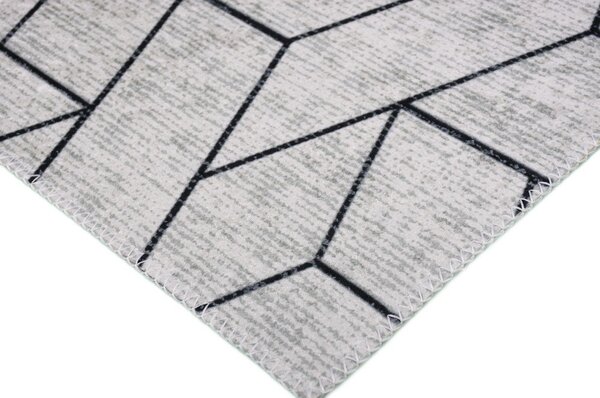 Covor gri lavabil 50x80 cm – Vitaus