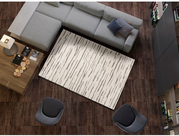 Covor gri/crem 80x150 cm Snowy – Universal
