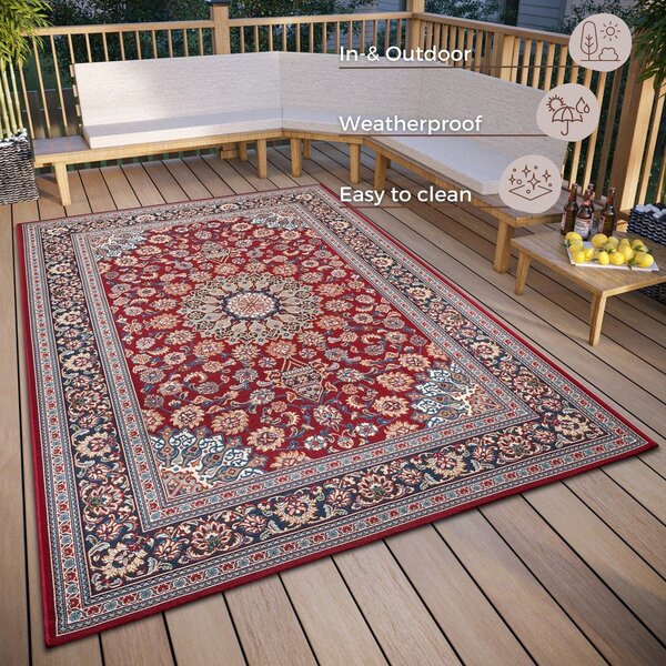 Covor de exterior roșu 80x165 cm Kadi – Hanse Home