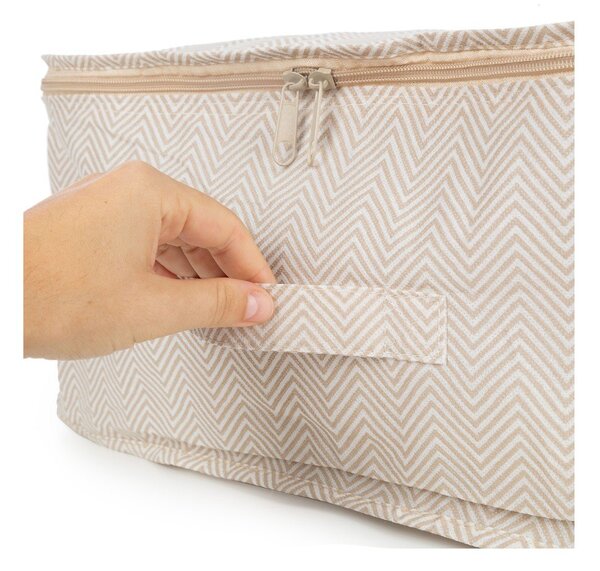 Cutie de depozitare pentru haine din material textil Nancy – Compactor