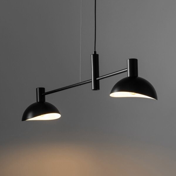 Lustră pe cablu ARTIS 2xE14/40W/230V negru