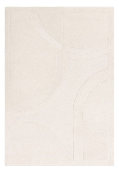 Covor alb din lână 120x170 cm Olsen – Asiatic Carpets