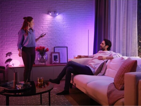Set de bază Philips Hue WACA 3xGU10/4,2W/230V 2200-6500K + Hue Bridge