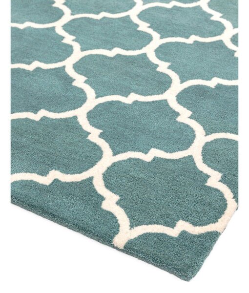 Covor albastru handmade din lână 120x170 cm Albany – Asiatic Carpets