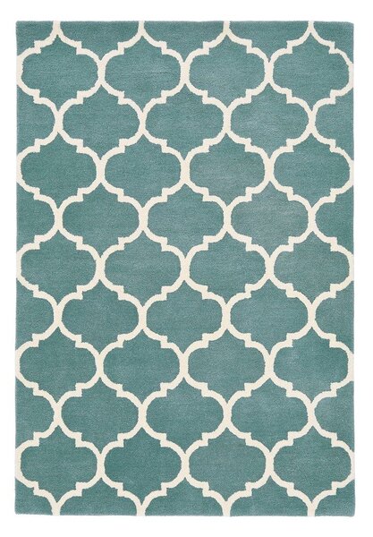 Covor albastru handmade din lână 120x170 cm Albany – Asiatic Carpets